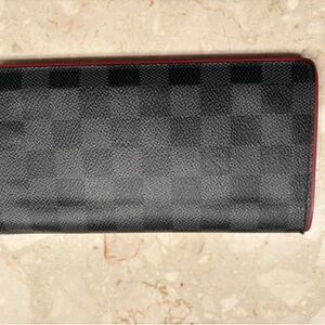 LV 
Damier Graphite Canvas Brazza Wallet
